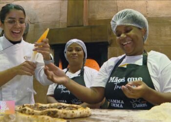 Curso gratuito para pizzaiolas e capacitar mulheres em situação de vulnerabilidade no Rio