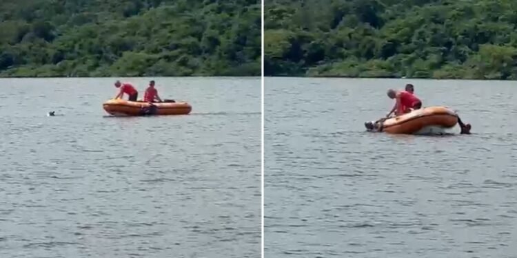Pescadores do ES são resgatados após quase se afogarem em Maricá Pescadores do ES são resgatados após quase se afogarem em Maricá