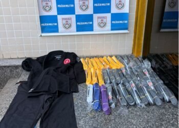 Faixas de jiu-jitsu furtadas em projeto são recuperadas em Cabo Frio