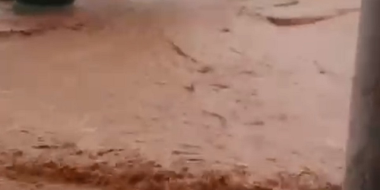 Temporal provoca alagamentos e transbordamentos do Rio Itabapoana em Bom Jesus do Itabapoana