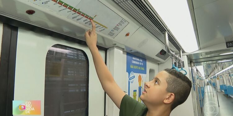Paixão sobre trilhos: estudante autista realiza sonho ao conhecer o funcionamento do metrô do Rio Paixão sobre trilhos: estudante autista realiza sonho ao conhecer o funcionamento do metrô do Rio