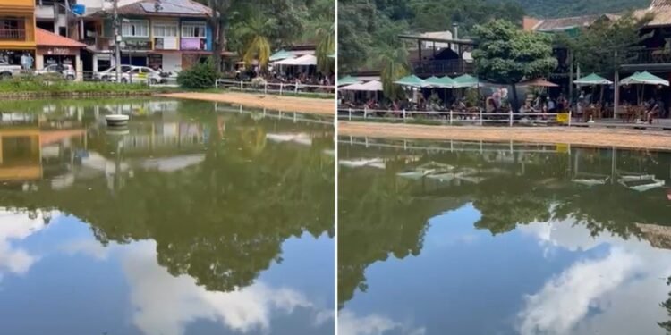 Lago de Lumiar apresenta problemas e prefeitura é cobrada Lago de Lumiar apresenta problemas e prefeitura é cobrada