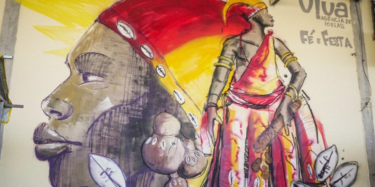 Feira de São Joaquim, em Salvador ganha obra em homenagem a Exu Olojá Feira de São Joaquim, em Salvador ganha obra em homenagem a Exu Olojá