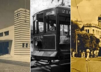 Aeroporto no mar, bondes e mais: conheça Salvador de 100 anos atrás