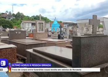 Família descobre troca de corpos ao abrir o caixão no velório em Italva: o que se sabe sobre o caso