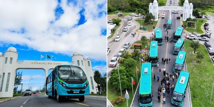 Arraial do Cabo passa a operar transporte público com tarifa única a R$ 2