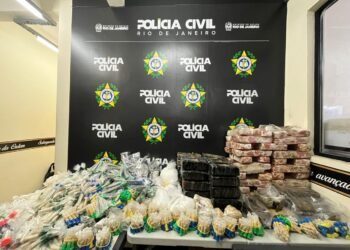 Mais de 100 kg de drogas são apreendidos em ação da Polícia Civil de Volta Redonda