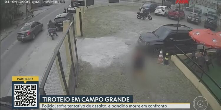 PM de folga reage e mata assaltante em Campo Grande PM de folga reage e mata assaltante em Campo Grande