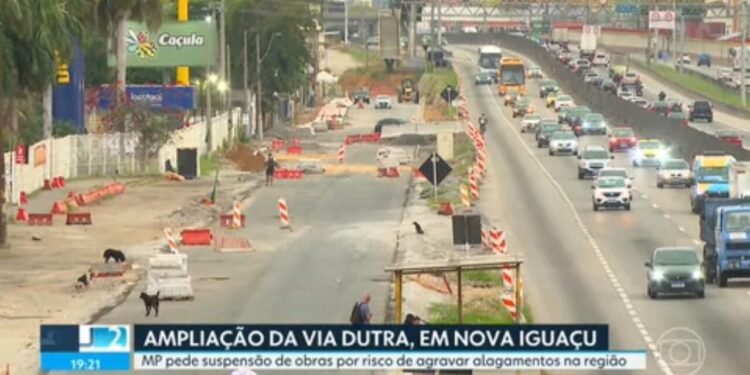 MP pede suspensão de obras da Via Dutra em Nova Iguaçu
