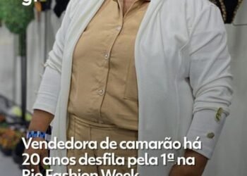 De vendedores de praia a modelos: ambulantes estreiam na passarela do Rio Fashion Week