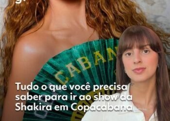 Fã de Shakira com 43 perfumes homenageia mãe em show no Rio: ‘Onde ela estiver, estará comigo’