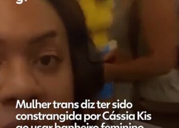 Mulher trans diz ter sido constrangida pela atriz Cassia Kiss ao usar banheiro feminino no shopping do RJ
