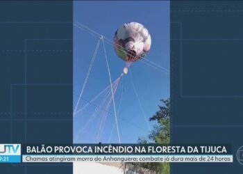 Incêndios, invasões e risco: quedas de balões acendem alerta no Rio