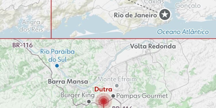 Explosão na Via Dutra: Mulher ferida é profunda em estado grave