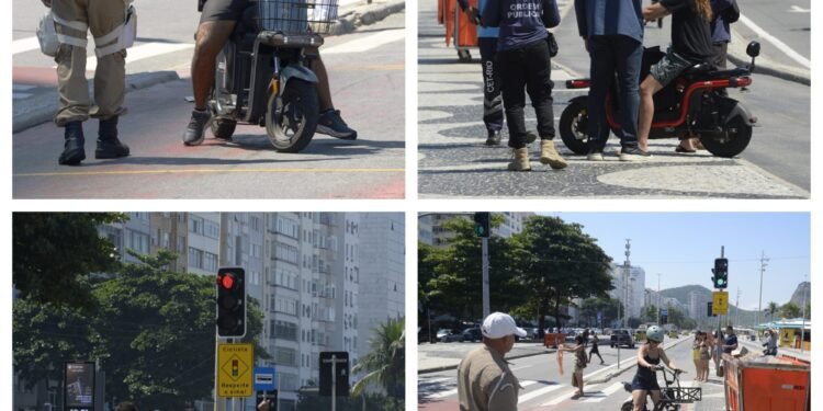 Primeiro dia de fiscalização em ciclovias aborda mais de 550