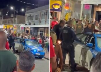 Confusão com tiros no Centro de Saquarema assusta moradores