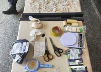 Drogas são encontradas em residência no Morro do Cruzeiro, em Miracema