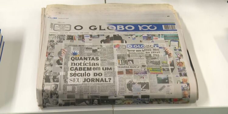 O Globo entra para o Guinness com maior edição de jornal da história O Globo entra para o Guinness com maior edição de jornal da história