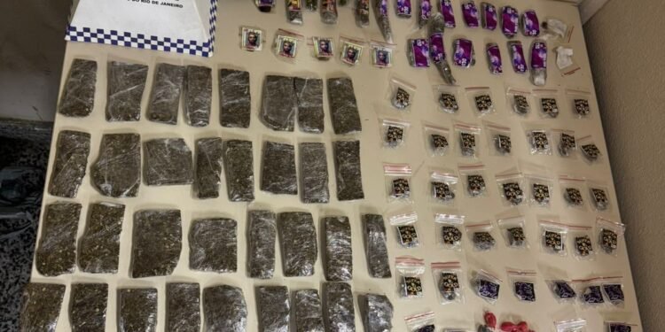 Mais de 1 kg de drogas foram apreendidos em Paraty