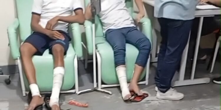A polícia rejeitou a participação de aulas em explosão que feriu 10 adolescentes na escola de Belford Roxo