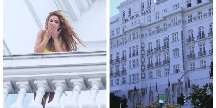 Fãs lotam porta do Copacabana Palace à espera de Shakira antes do show no Rio