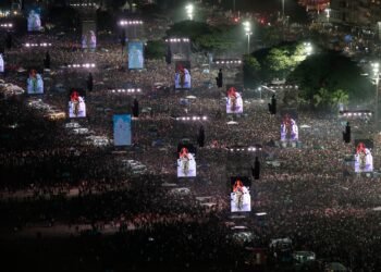 Paulista faz pedido inusitado ao prefeito do Rio para próximos shows em Copacabana: ‘Nada de homens. É só diva pop, tá?