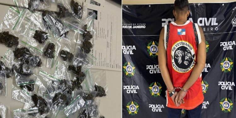 Homem é preso em Búzios suspeito de fazer entrega de drogas na região