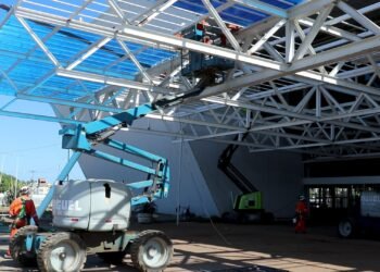 Centro de Convenções: 80% das obras já concluídas