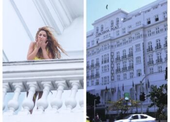 QG de Shakira no Rio, Copacabana Palace já recebeu Einstein, Brigitte Bardot e Realeza; lembrar