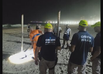 Show de Shakira: operação Tatuí prende suspeito de tentar vender caipirinha a R$ 1,8 mil e desfaz acampamentos na praia