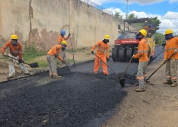 Montes Claros Pavimenta Rua São Marcos e Aprimora Infraestrutura no Bairro Todos os Santos