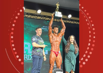 Filho de Xanddy e Carla Perez conquistam medalhas de ouro no campeonato de fisiculturismo