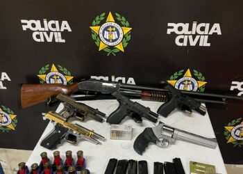 Barra Mansa: armas e munições são apreendidas após violência doméstica