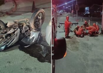 Motociclista morre em acidente com dois ônibus na RJ-138, em Araruama