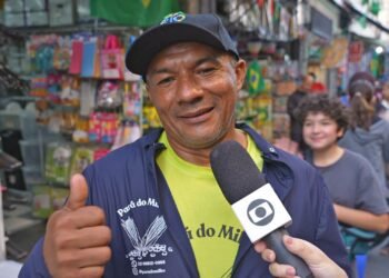 Vendedor do Rio que cravou resultado de Brasil x Marrocos dá palpite para o jogo com o Haiti