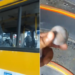 Motorista de ônibus fica ferido após homens vandalizarem transporte com explosivos e bolas de sinuca em Salvador Motorista de ônibus fica ferido após homens vandalizarem transporte com explosivos e bolas de sinuca em Salvador