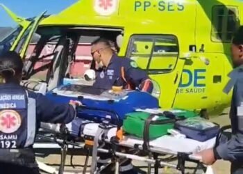 Bebê de Petrópolis é transferido para cirurgia cardíaca no RJ