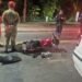 Acidente em Volta Redonda: motociclista sem CNH fica ferido Acidente em Volta Redonda: motociclista sem CNH fica ferido