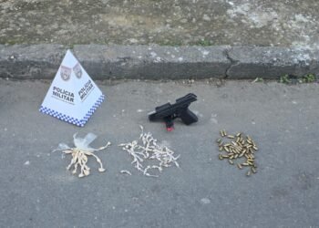 Jovem é preso com armas e drogas em Itatiaia