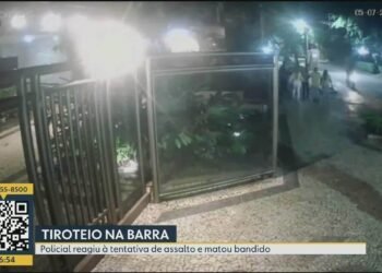 VÍDEO: PM reage a tentativa de assalto e mata ladrão na Barra da Tijuca