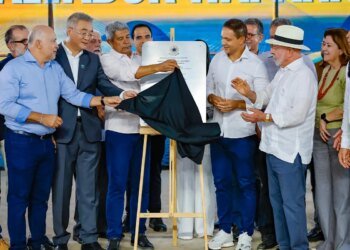 Lula e Jerônimo Rodrigues alertam contra especulação imobiliária em Itaparica com início de obras da ponte