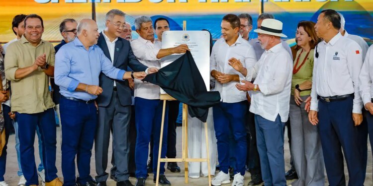 Lula e Jerônimo Rodrigues alertam contra especulação imobiliária em Itaparica com início de obras da ponte Lula e Jerônimo Rodrigues alertam contra especulação imobiliária em Itaparica com início de obras da ponte