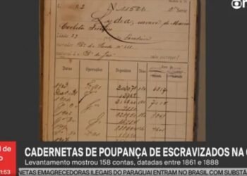 Arquivo Nacional negocia acordo com a Caixa para digitalizar cadernetas de poupança de pessoas escravizadas Arquivo Nacional negocia acordo com a Caixa para digitalizar cadernetas de poupança de pessoas escravizadas