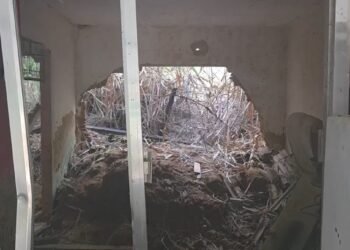 Deslização às margens da RJ-186 preocupa moradores há quase cinco anos em Santo Antônio de Pádua Deslização às margens da RJ-186 preocupa moradores há quase cinco anos em Santo Antônio de Pádua