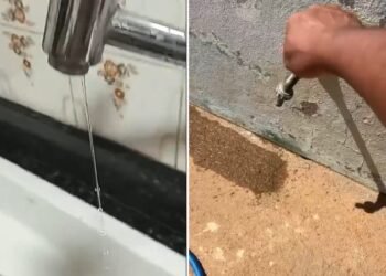 Moradores de Cambuci relatam falta d’água há quase duas semanas