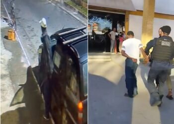 Câmeras de segurança ajudam PM a prender suspeito de furto em veículo em Cabo Frio