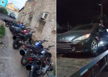 Operação apreende 13 motos e dois carros irregulares em Cabo Frio