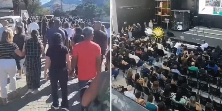 Professora morta em acidente em Rio das Ostras é enterrada; filha com braço amputado é fornecida para reimplante