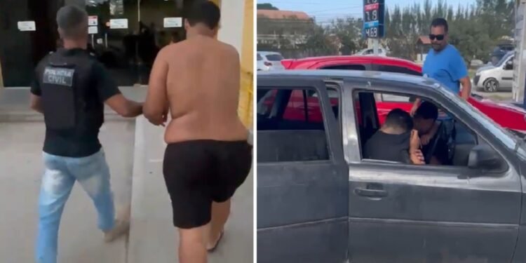 Três homens foram presos ligados a quadrilha especializada em roubos no Norte Fluminense Três homens foram presos ligados a quadrilha especializada em roubos no Norte Fluminense
