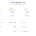Previsão do tempo hoje para Nova Iguaçu (RJ): sol com algumas nuvens; chove rápido durante o dia e à noite Previsão do tempo hoje para Nova Iguaçu (RJ): sol com algumas nuvens; chove rápido durante o dia e à noite